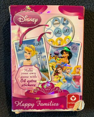 Disney Happy Families Quartett mit 64 Stickern personalisiert Cartamundi (163)