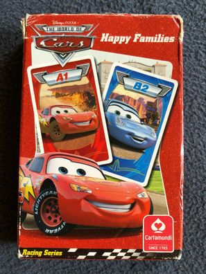 ASS Altenburger Spielkarten The World of Cars Happy Families Quartett (251)