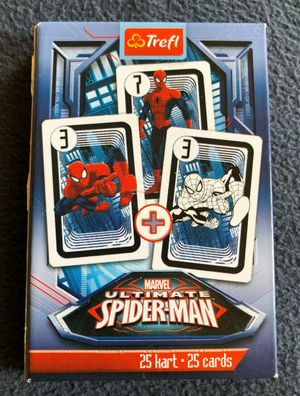 Marvel ultimate Spiderman trefl spielkarten 25 Karten (251)