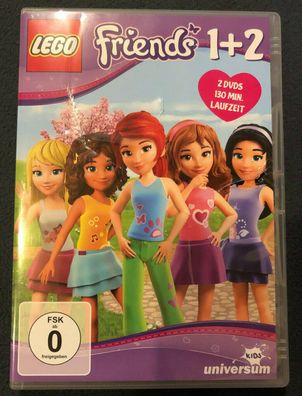Lego Friends DVD 1 + 2 - 2 DVDs 130 min. Laufzeit FSK 0 Jahre (113)