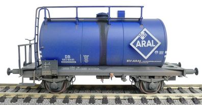 Exact-Train EX22051 Uedinger Kesselwagen Blau ARAL - Spur H0 - DC - Neu