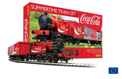 Hornby R1276P Summertime Coca-Cola Zug Set - EU Version - Spur H0