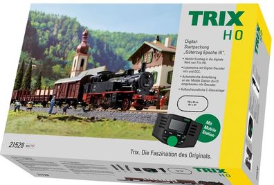 Trix 21528 Digital-Startpackung "Güterzug Epoche III" - Spur H0