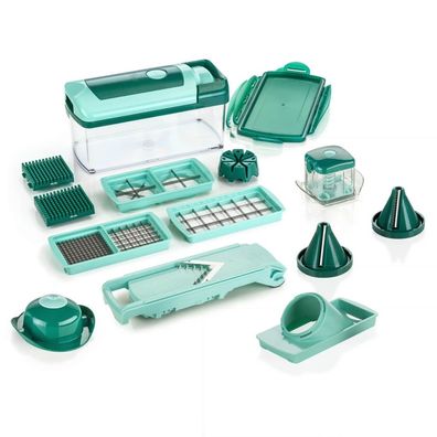 Genius - Nicer Dicer Fusion Julietti Set 16-tlg. Gemüseschneider Multischneider