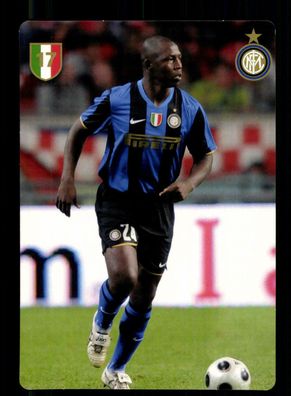 Enrique Lopez Nelson Autogrammkarte Inter Mailand 2008-09 Druck Unterschrift