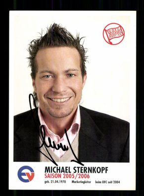 Michael Sternkopf Autogrammkarte Kickers Offenbach 2005-06 Original Signiert