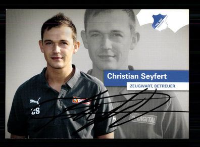 Christian Seyfert Autogrammkarte TSG Hoffenheim 2008-09 Original Signiert