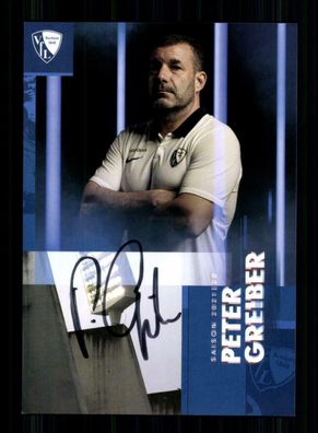 Peter Greibe Autogrammkarte VfL Bochum 2021-22 Original Signiert