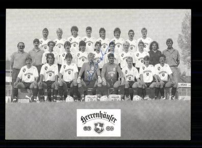 Original Mannschaftskarte TSV Havelse 1990-91 1x Original Signiert
