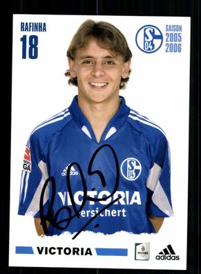 Rafinha Autogrammkarte FC Schalke 04 2005-06 Original Signiert