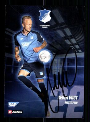 Kevin Vogt Autogrammkarte TSG Hoffenheim 2016-17 Original Signiert