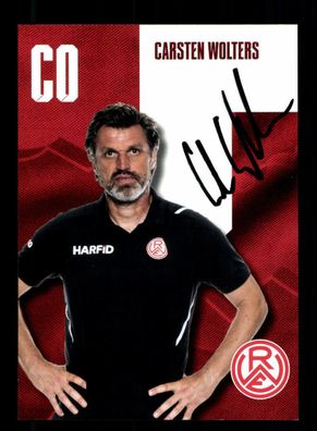 Carsten Wolters Autogrammkarte Rot Weiss Essen 2021-22 Original Signiert