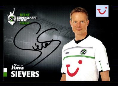 Jörg Sievers Autogrammkarte Hannover 96 2012-13 Original Signiert