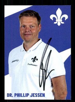 Phillip Jessen Autogrammkarte SV Darmstadt 98 2021-22 Original Signiert