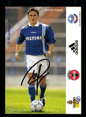 Arnold Dybek Autogrammkarte FC Schalke 1997-98 Original Signiert