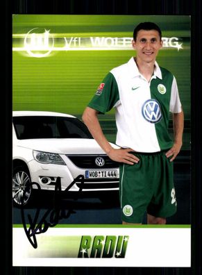 Sergiu Radu Autogrammkarte VfL Wolfsburg 2007-08 Original Signiert