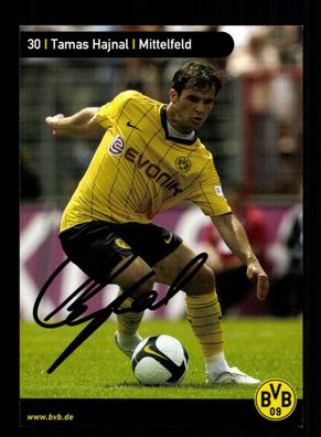 Tamas Hajnal Autogrammkarte Borussia Dortmund 2008-09 Original Signiert + 2