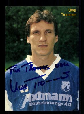 Uwe Trommer Autogrammkarte VFB Leipzig 1992-93 Original Signiert