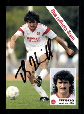 Thomas Kristl Autogrammkarte 1 FC Nürnberg 1988-89 Original Signiert + 2