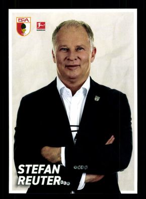Stefan Reuter Autogrammkarte FC Augsburg 2021-22 Original Signiert