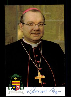 Unbekannt Bischof / Kirche Autogrammkarte Original Signiert # BC 180659