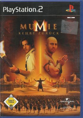 Die Mumie kehrt zurück (Sony PlayStation 2, 2001, DVD-Box) akzeptabel