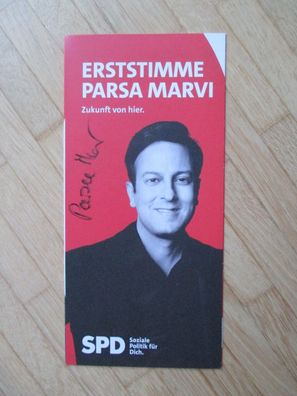 MdB SPD Parsa Marvi - handsigniertes Autogramm!!!