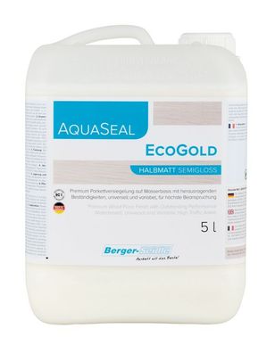 Berger-Seidle Aqua-Seal EcoGold 5 L Parkettlack halbmatt