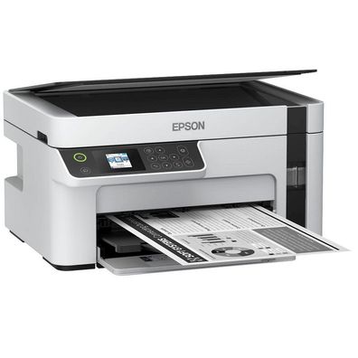EPSON EcoTank ET-M2120 3 in 1 Tintenstrahl-Multifunktionsdrucker grau