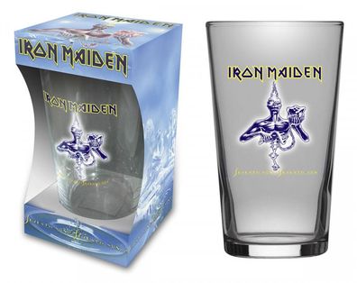 Iron Maiden Seventh Son Bierglas Trinkglas Beer glass 100% Merchandise