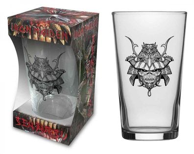 Iron Maiden Senjutsu Bierglas Trinkglas Beer glass offizielle Merchandise NEU NEW