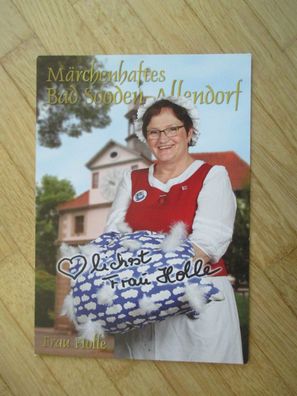 Märchenhaftes Bad Sooden-Allendorf - Frau Holle - Autogramm!