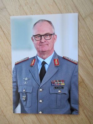Generalinspekteur der Bundeswehr General Eberhard Zorn - Autogrammfoto!