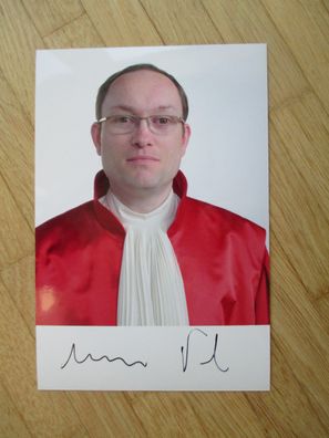 Richter Bundesverfassungsgericht Prof. Dr. Andreas L. Paulus handsigniertes Autogramm