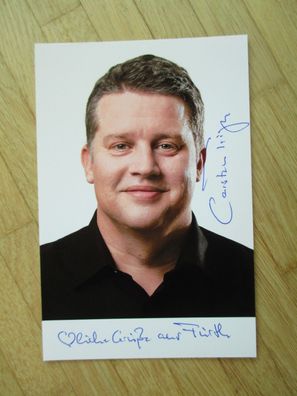 MdB SPD Carsten Träger - handsigniertes Autogramm!!