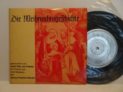 7" Quadriga Qu504 Die Weihnachtsgeschichte Josef Pelz von Felinau G F Händel
