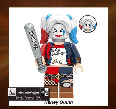 Harley Quinn vom Joker & Suicide Squad Klemmbausteine komplett Cobi LEGO kompatibel