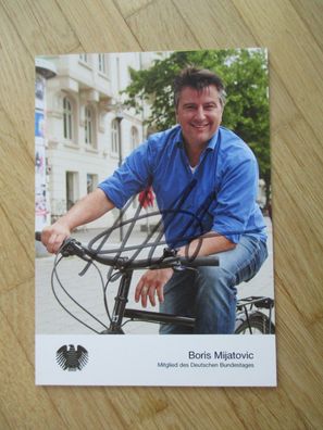 MdB Die Grünen Boris Mijatovic - handsigniertes Autogramm!!!