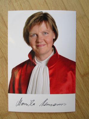 Richterin Bundesverfassungsgericht Monika Hermanns - handsigniertes Autogramm!!