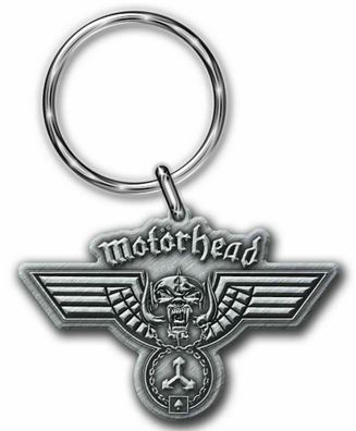 Motörhead Hammered Schlüsselanhänger Keychain aus Metall Offiziell lizensiert