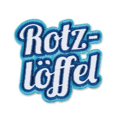 Familie von Quast Bügelbild Patches Patch Motiv "Rotzlöffel" Neuware