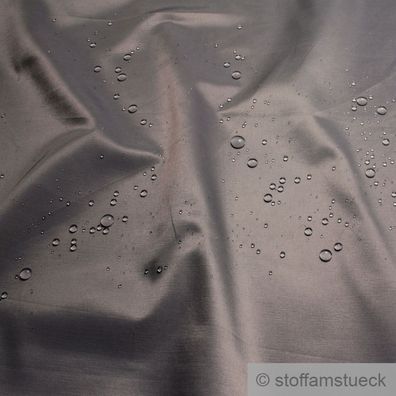 Stoff Baumwolle Feinköper grau ölresistent reißfest wasserabweisend 60° waschbar