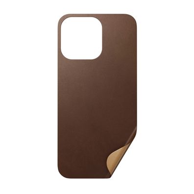 Nomad Leather Skin Rustic Brown für iPhone 13 Pro