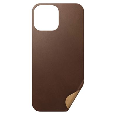 Nomad Leather Skin Rustic Brown für iPhone 13 Pro Max