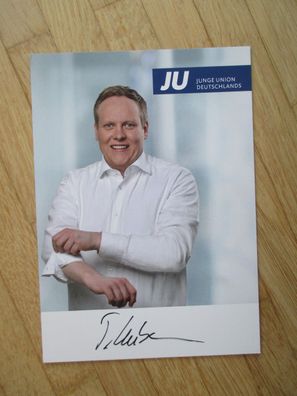 Junge Union CDU Tilman Kuban - handsigniertes Autogramm!!!