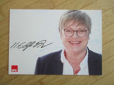 Schleswig-Holstein SPD Politikerin Kirsten Eickhoff-Weber - handsigniertes Autogramm!