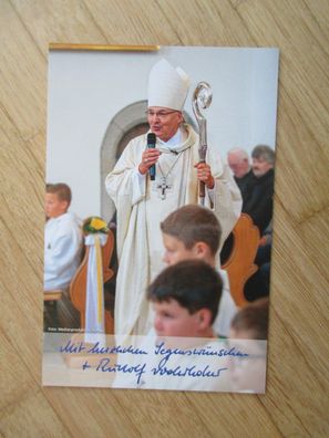 Bischof von Regensburg Dr. Rudolf Voderholzer - Autogramm!!