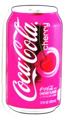 Coca Cola - Aufkleber - Cherry Coke - Dose - Motiv 117 - 58 x 31 mm