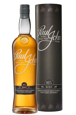 1 Ltr. Paul John, Bold, Indian Single Malt Whisky, 1000ml, 46% Vol.