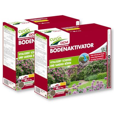 Cuxin Bodenaktivator 6 kg Bodenverbesserer Rasenhilfe Gartenhilfe Bodenhilfe